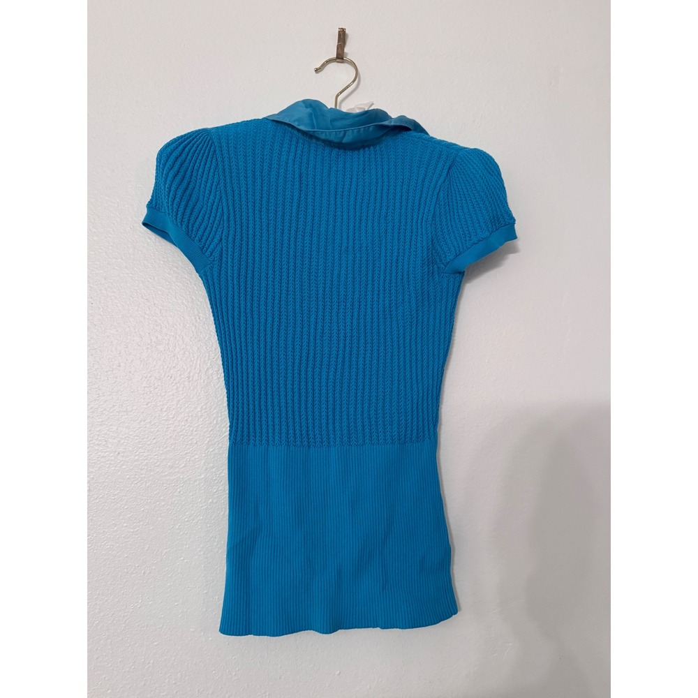 Vintage Bebe Blue Top - Picture 4 of 4